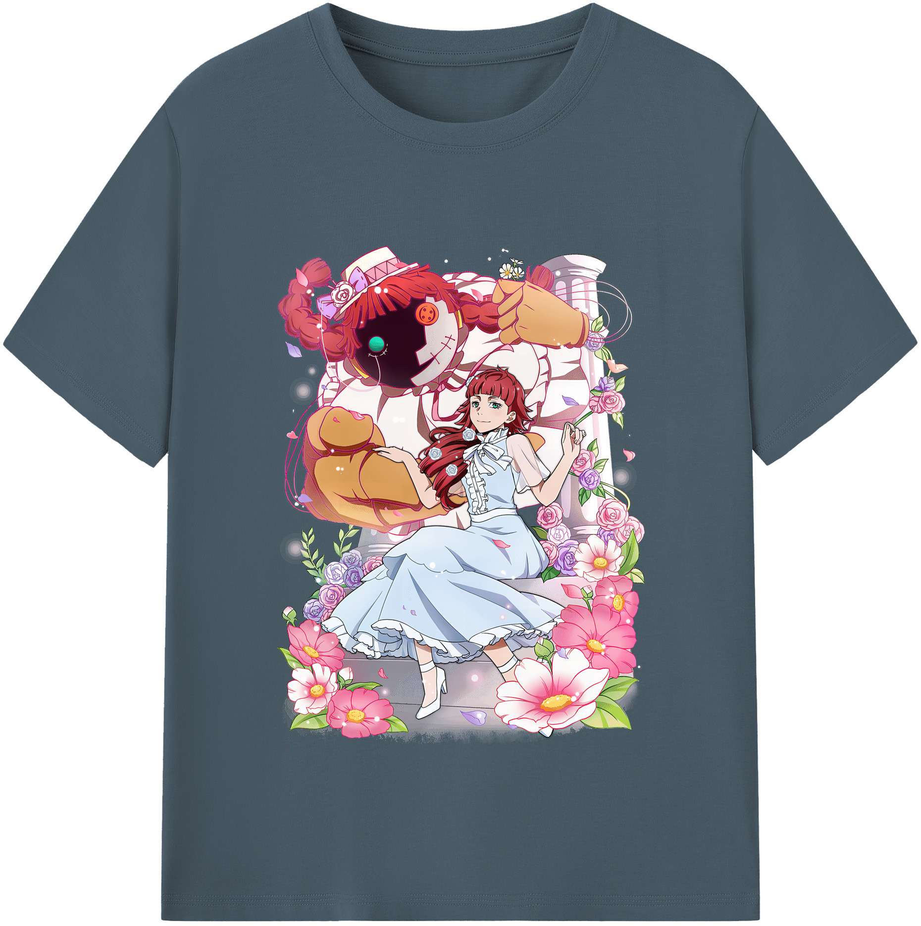 （画像用） 文豪ストレイドッグス Bungo Stray Dogs 綿100％半袖Tシャツ（フロントプリント）